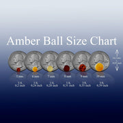 Baltic Honey Amber Classic Baroque Beaded Beautiful Stretch Bracelet 7 Inches