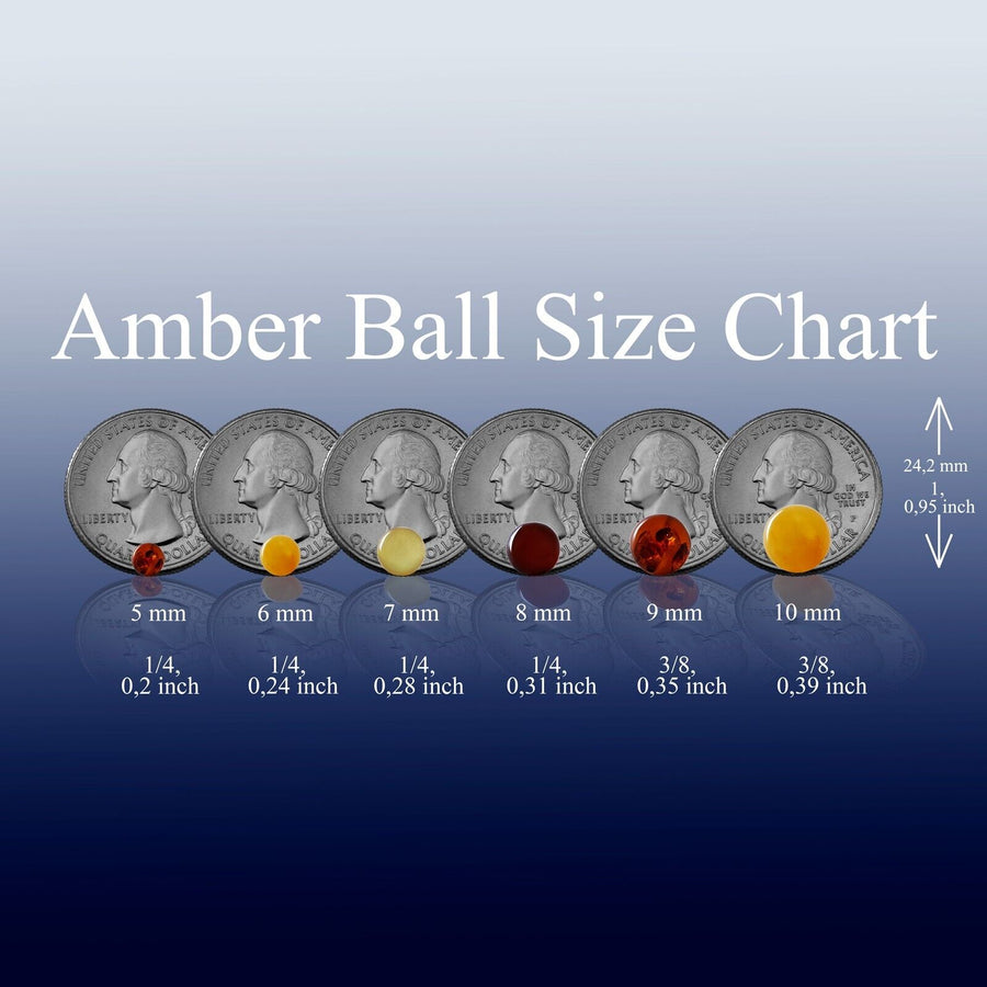 Baltic Honey Amber Classic Baroque Beaded Beautiful Stretch Bracelet 7 Inches